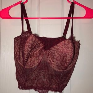 Victoria’s Secret Lace Padded Bustier